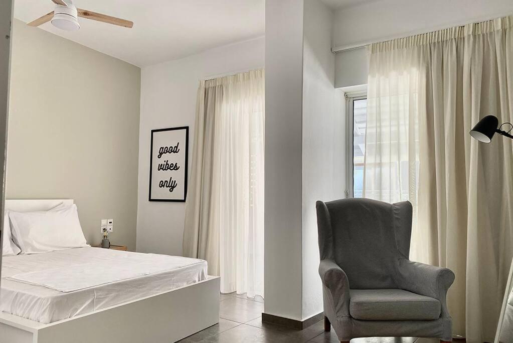 3-Bedroom Central, Spacious And Bright Apartment. Heraklion  Екстер'єр фото